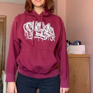 Phora Burgundy Hoodie